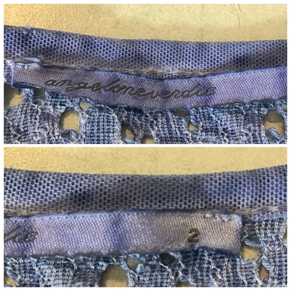 Angels Never Die Purple Embellished T-shirt, Med - Picture 14 of 16